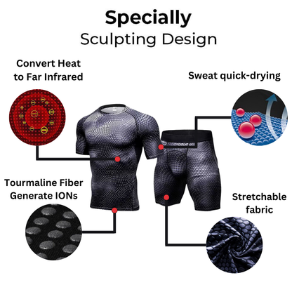 Pack 5 - GOFITUK™ IONIC Energy Therapy Compression Set for Men