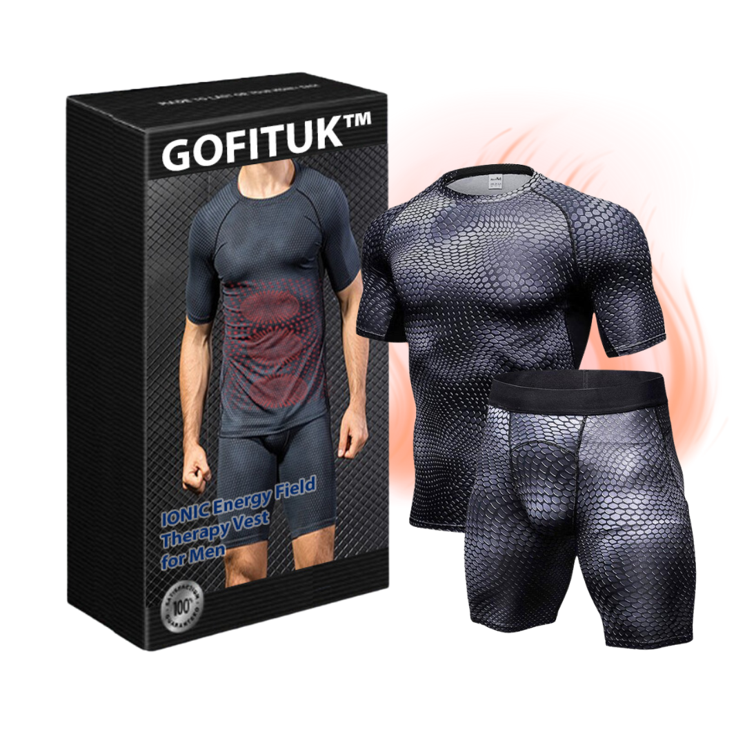 Pack 5 - GOFITUK™ IONIC Energy Therapy Compression Set for Men