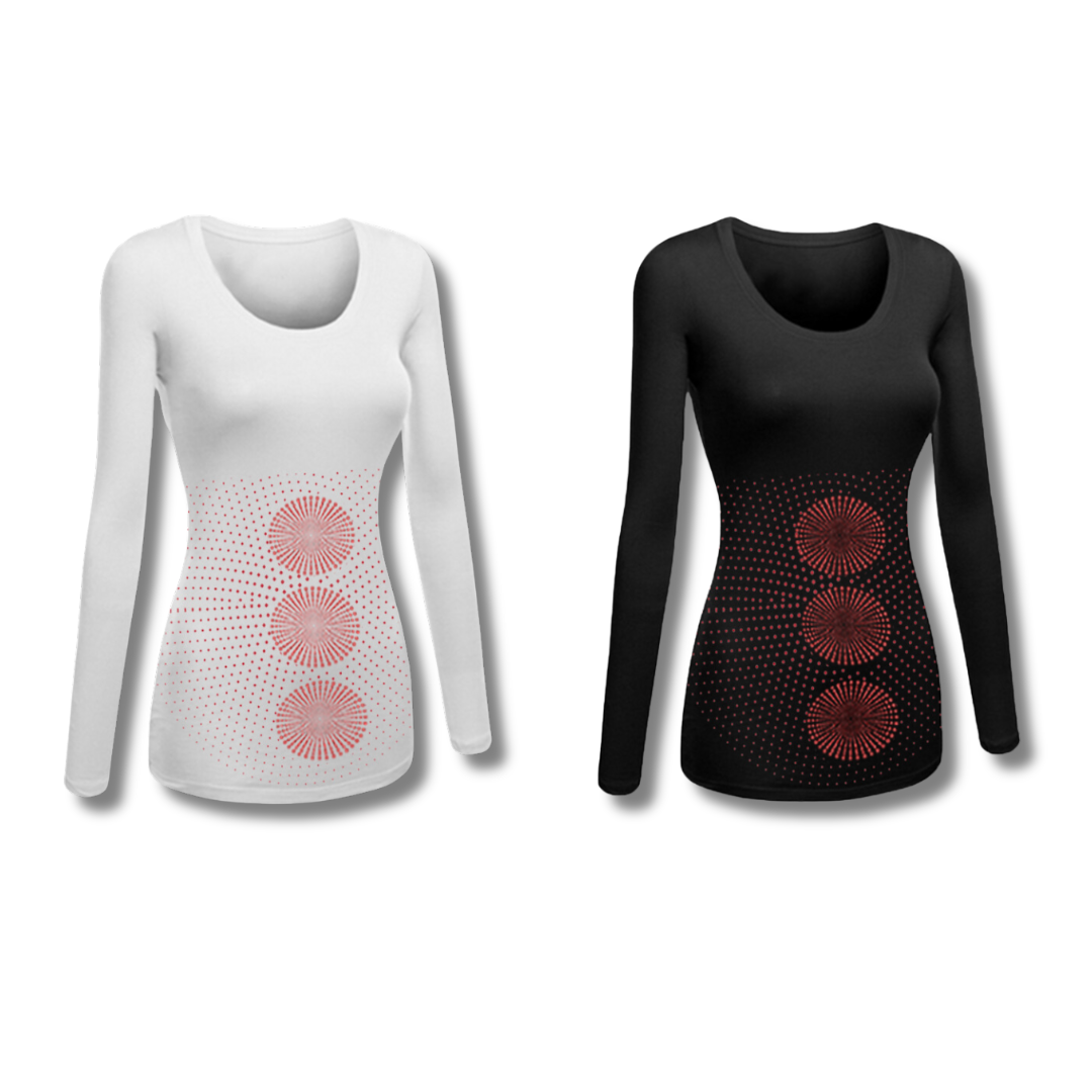 Pack 2 - IonSculp® Hourglass Sculpting Self Heating Long Sleeve