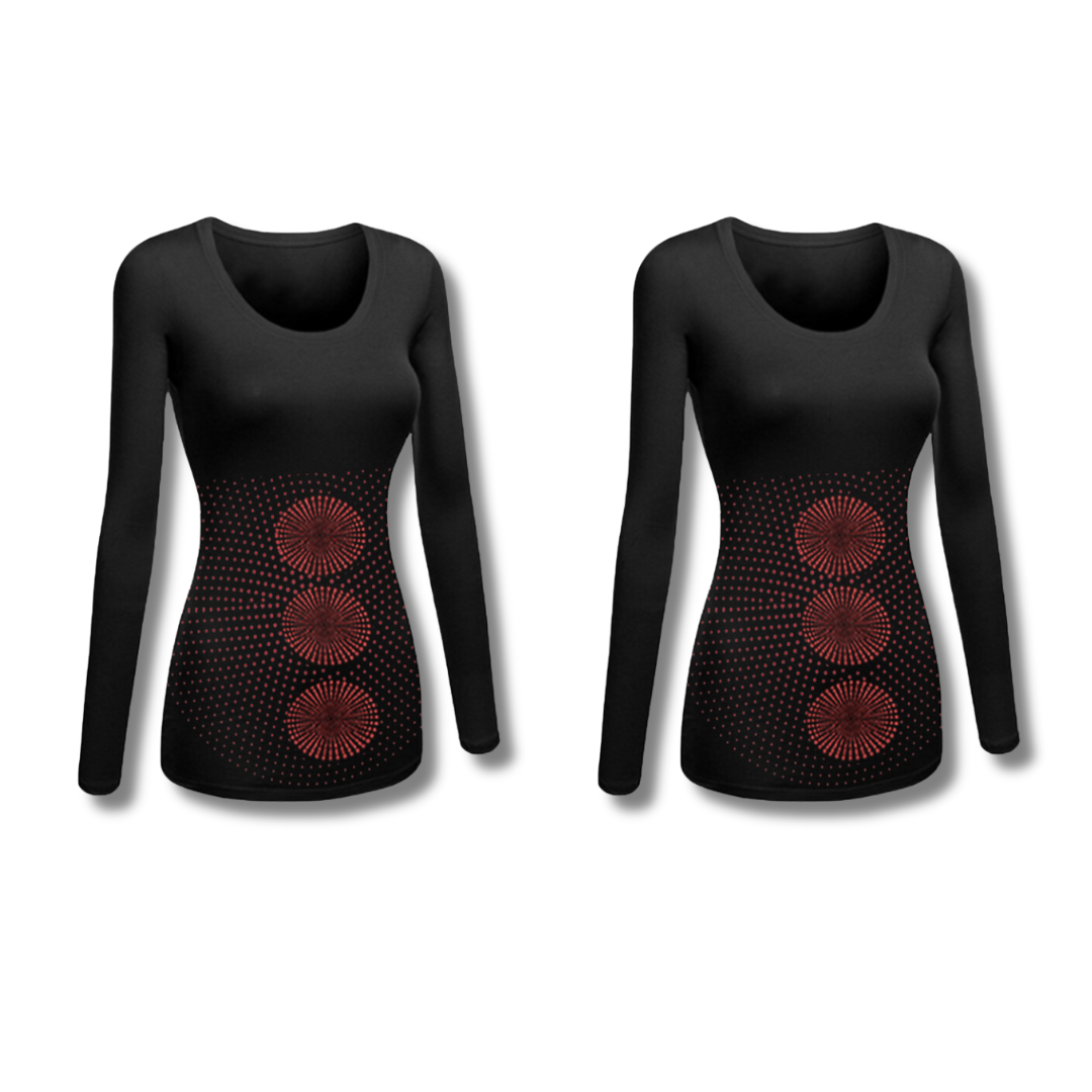 Pack 2 - IonSculp® Hourglass Sculpting Self Heating Long Sleeve