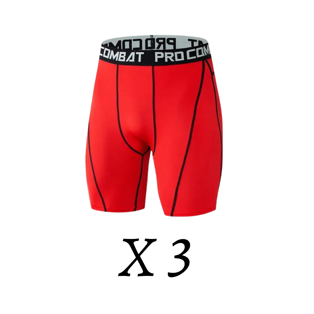 Pack 5 - PROCOMBAT™ IONIC Energy Field Therapy Compression Shorts