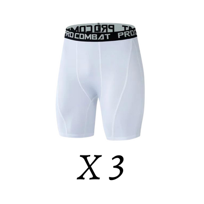 Pack 3 - PROCOMBAT™ IONIC Energy Field Therapy Compression Shorts