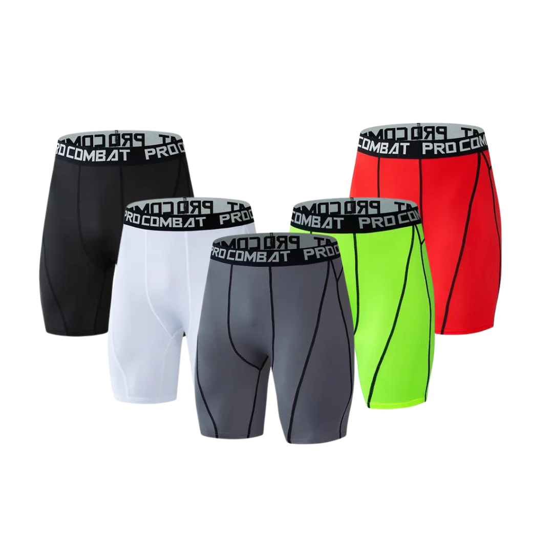 Pack 3 - PROCOMBAT™ IONIC Energy Field Therapy Compression Shorts