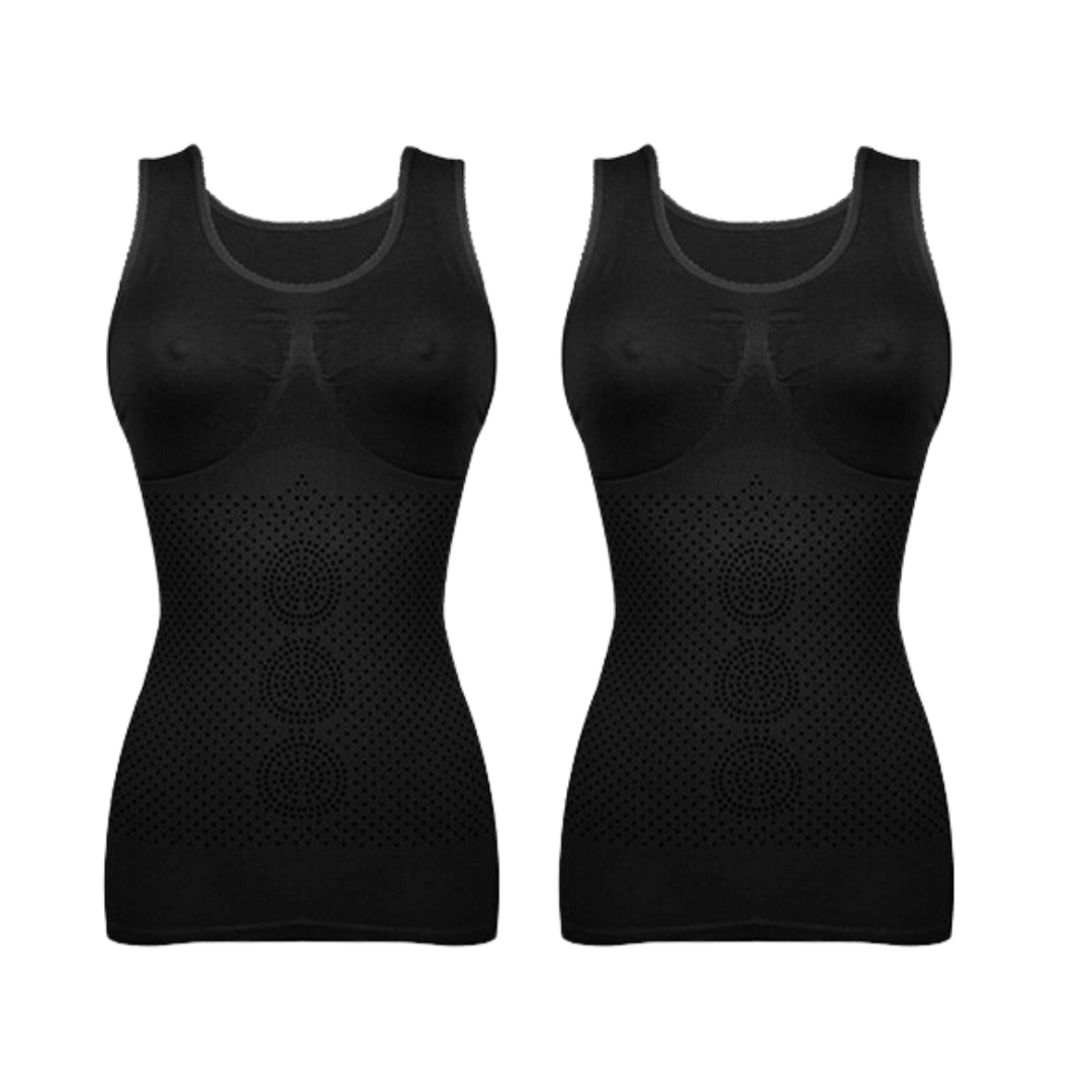 Pack 2 - IONFiber™ Hourglass Sculpting Self Heating Vest