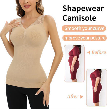 Pack 2 - IonSculp® Hourglass Sculpting Vest with  Built-in Bra